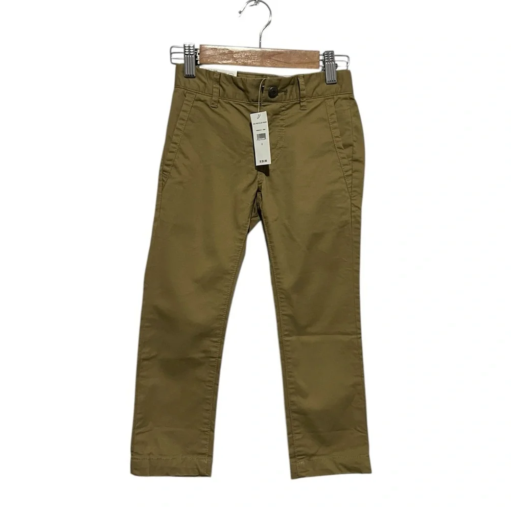 GAP Kids Skinny Stretch Size 5 Boys NWT Adjustable Waist Pants Chinos